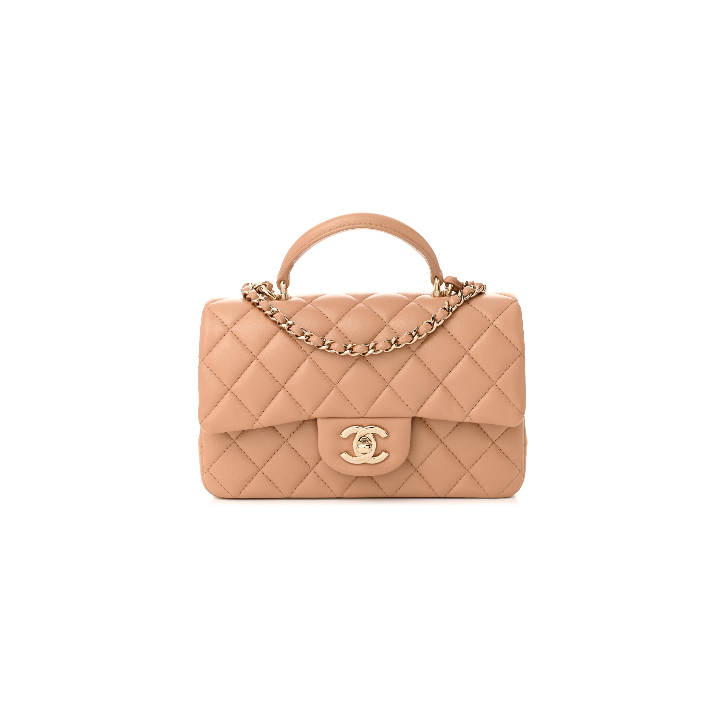 CHANEL MINI TOP HANDLE FLAP 1650113 (19*13*6cm)